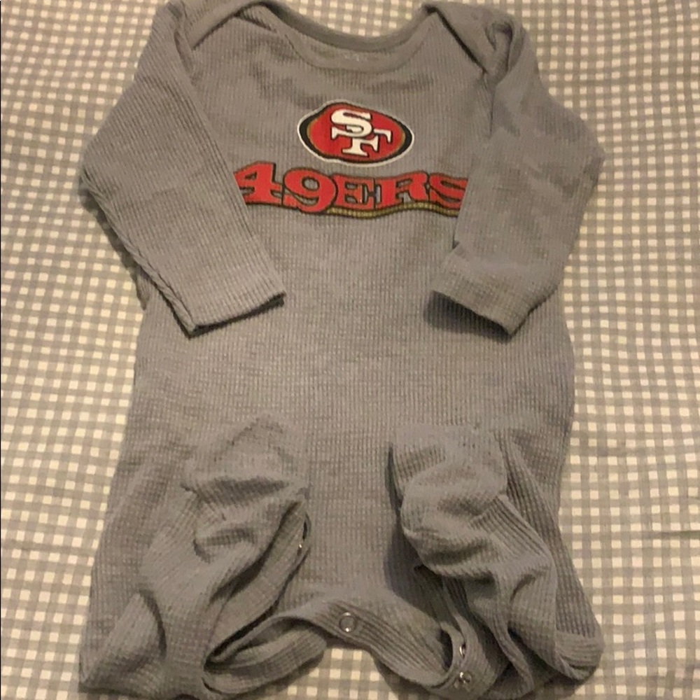 Baby onesie 49ers